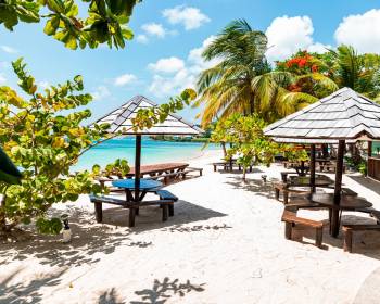 SGU Beach Bar hopping by BOAT